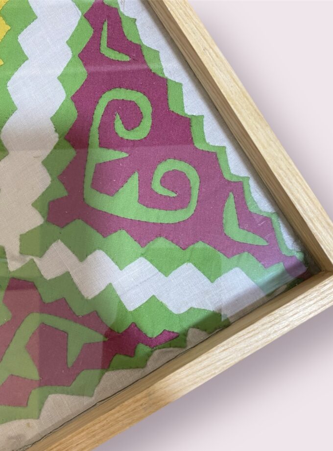 Applique Tray Multicolor