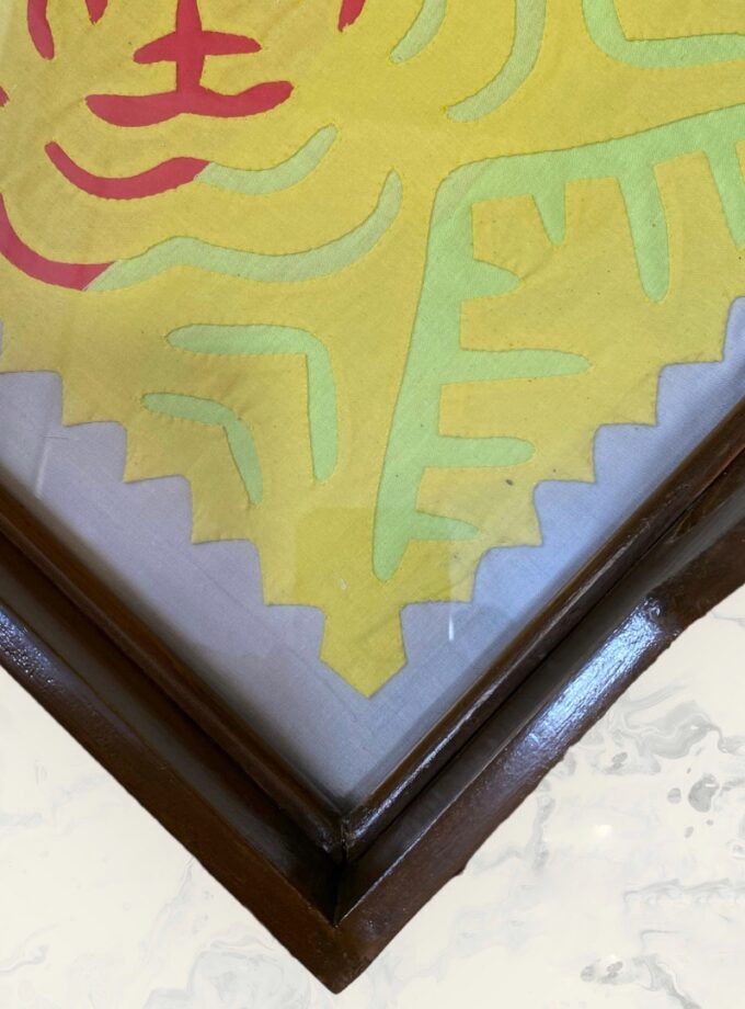Applique Tray Multicolor