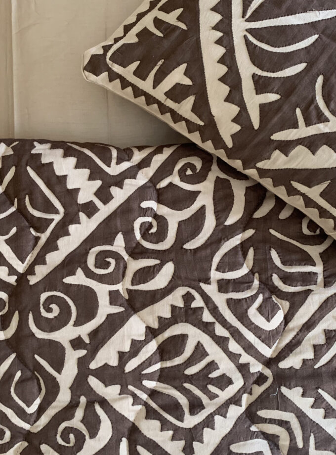 6 Pc Cotton Silk Took Bed Sheet
