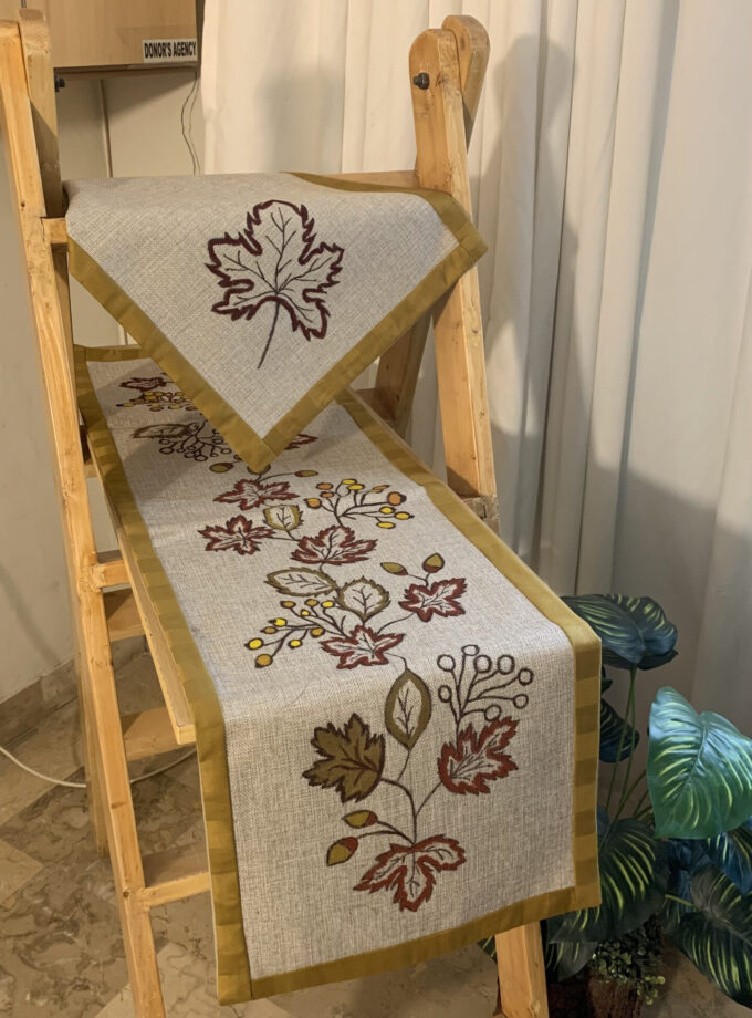 7 PC Hand-painted Runner Mats