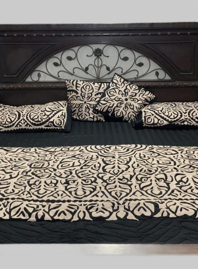 6 pc Took work cotton silk bed sheet