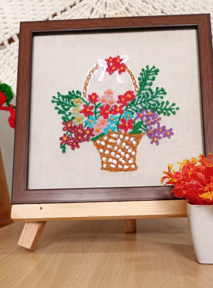 Embroidered Frame