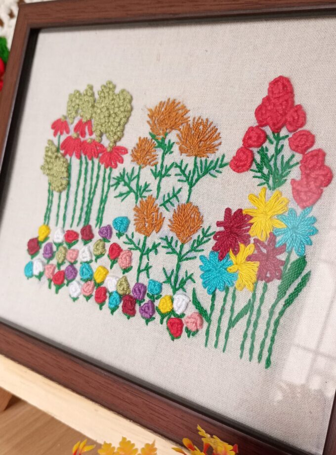 Embroidered Frame