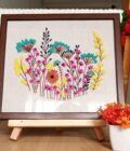 Embroidered Frame
