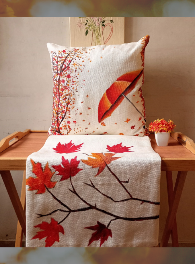 5 Pcs Runner Cushions Set