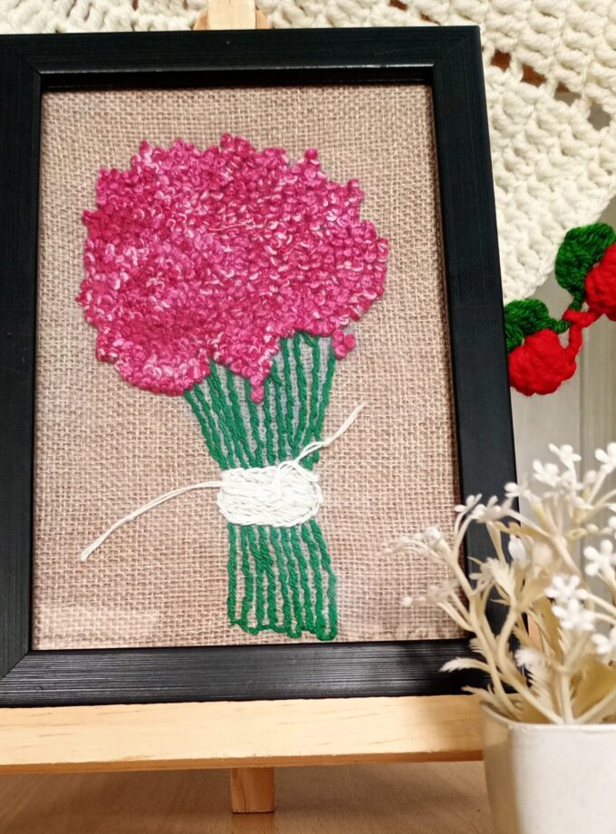 Embroidered Frame