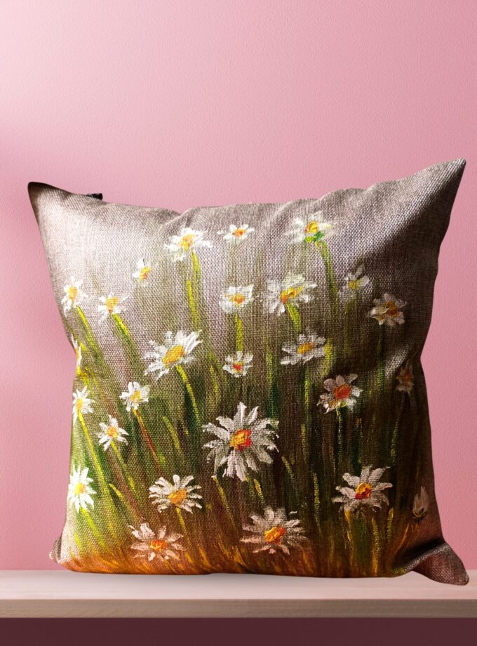 1 Pc Painted Cushion Cover