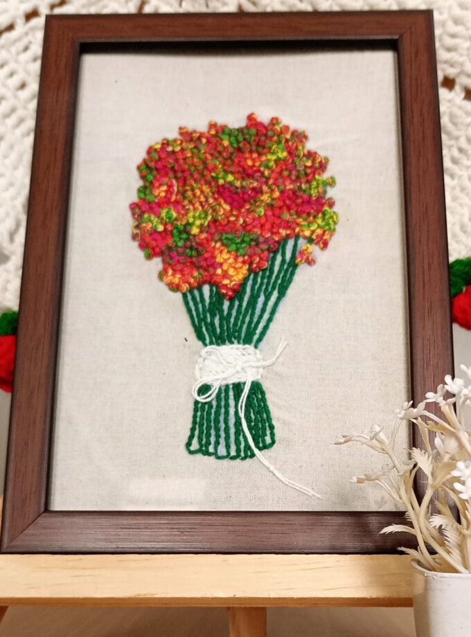 Embroidered Frame