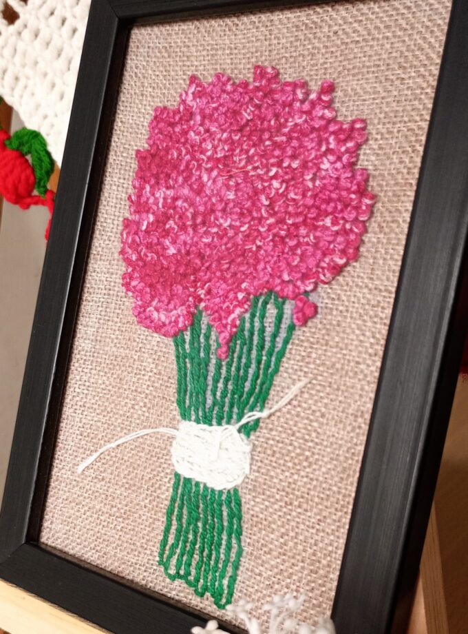 Embroidered Frame