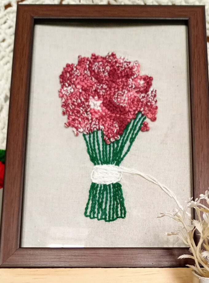 Embroidered Frame