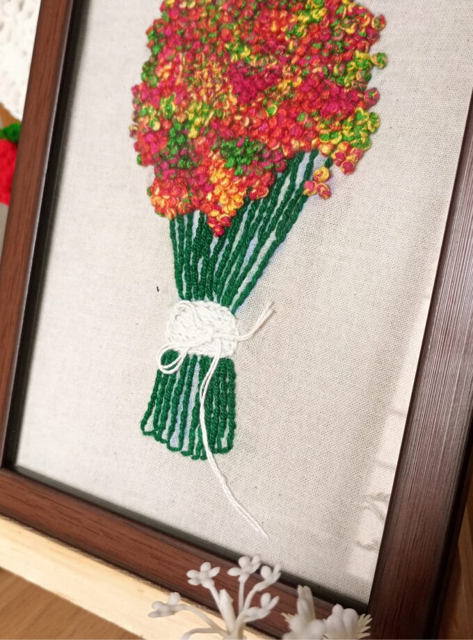 Embroidered Frame