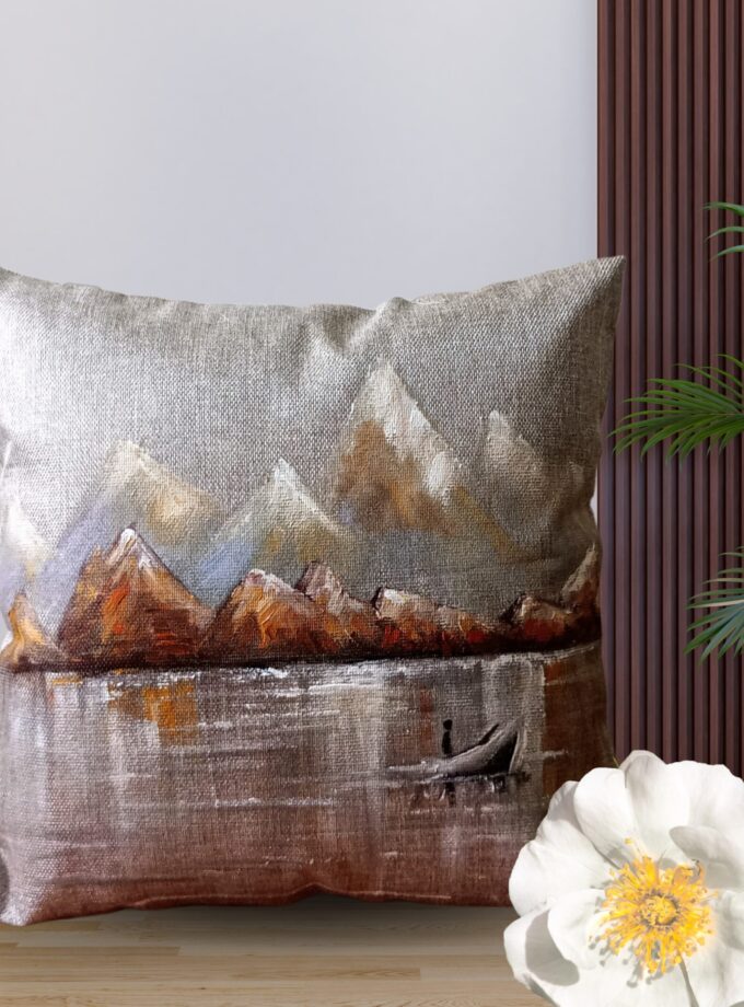 1 Pc Painted Cushion Cover