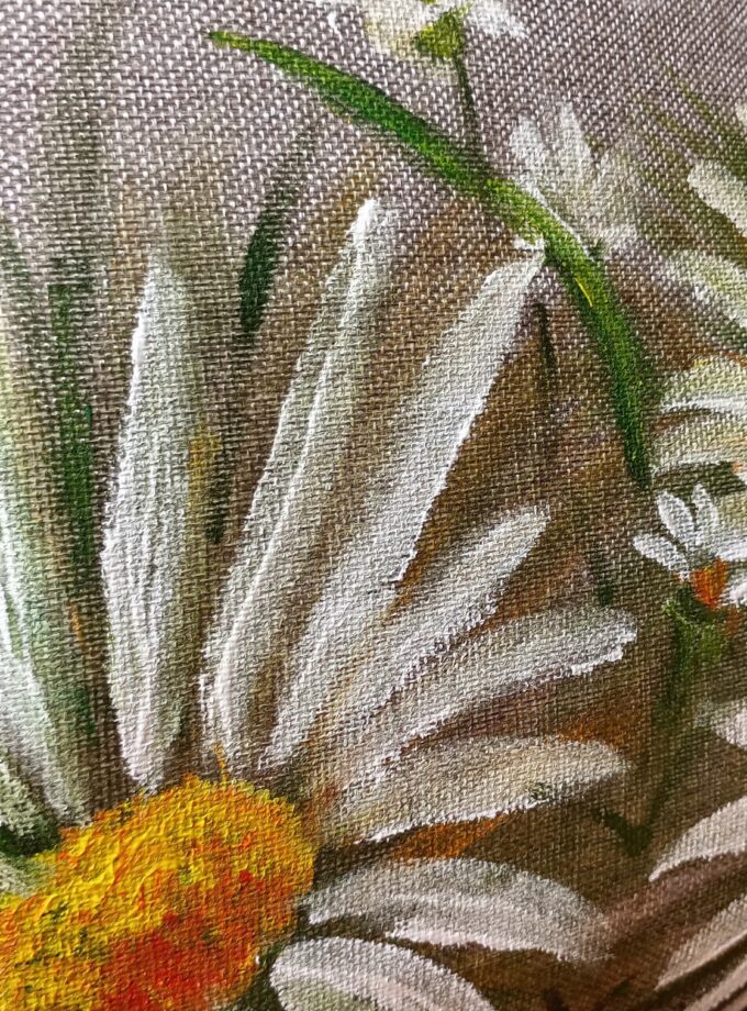 1 Pc Painted Cushion Cover