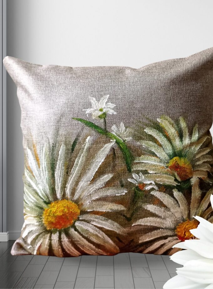 1 Pc Painted Cushion Cover