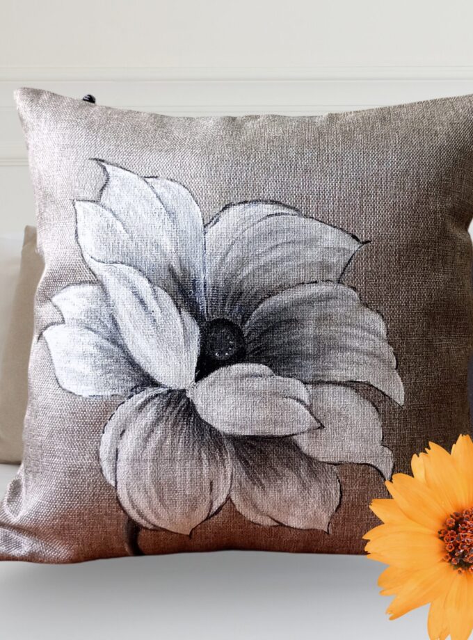 1 Pc Painted Cushion Cover