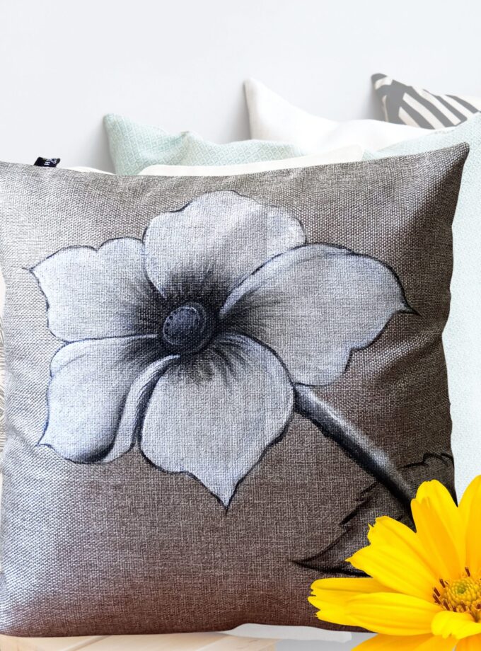 1 Pc Painted Cushion Cover