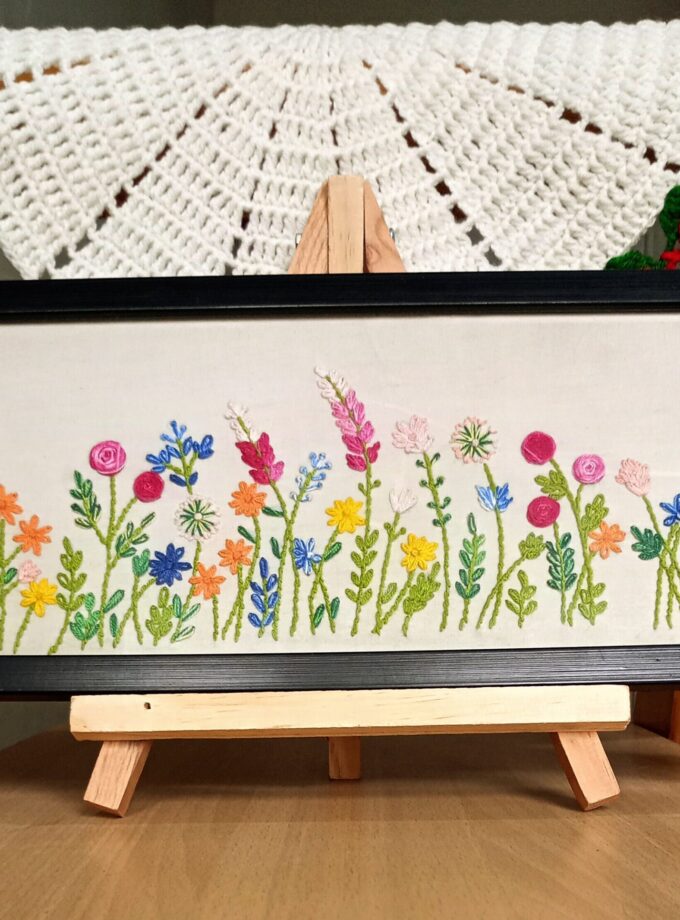 Embroidered Frame