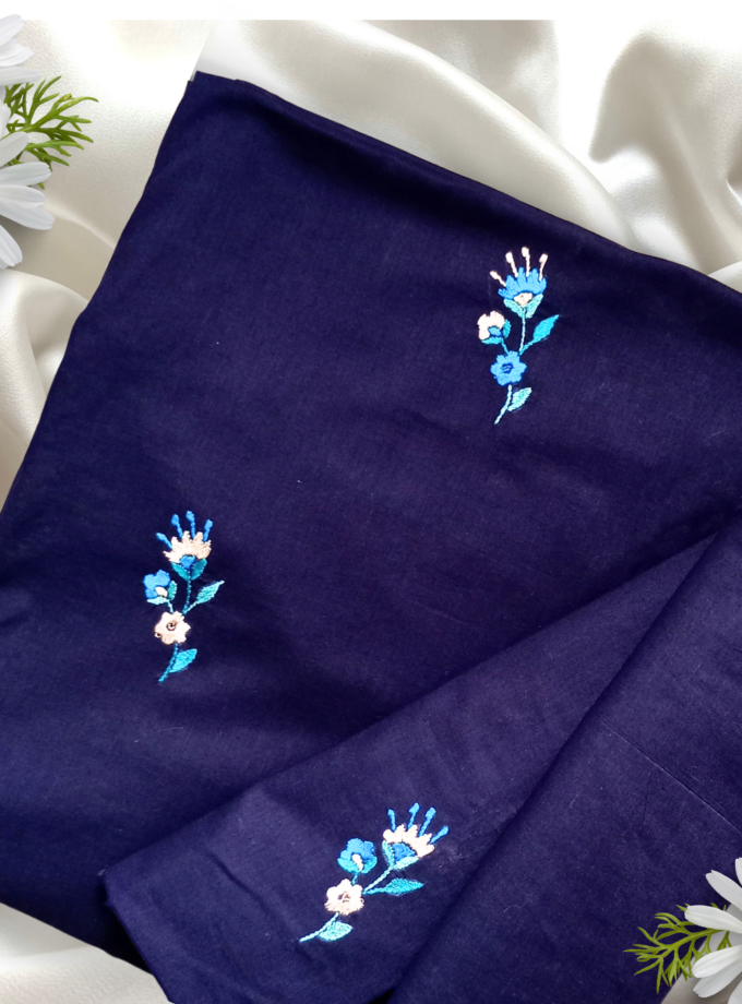 3 Pc Embroidered Lawn