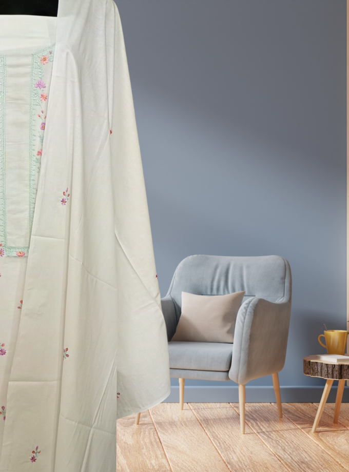 3 Pc Embroidered Lawn