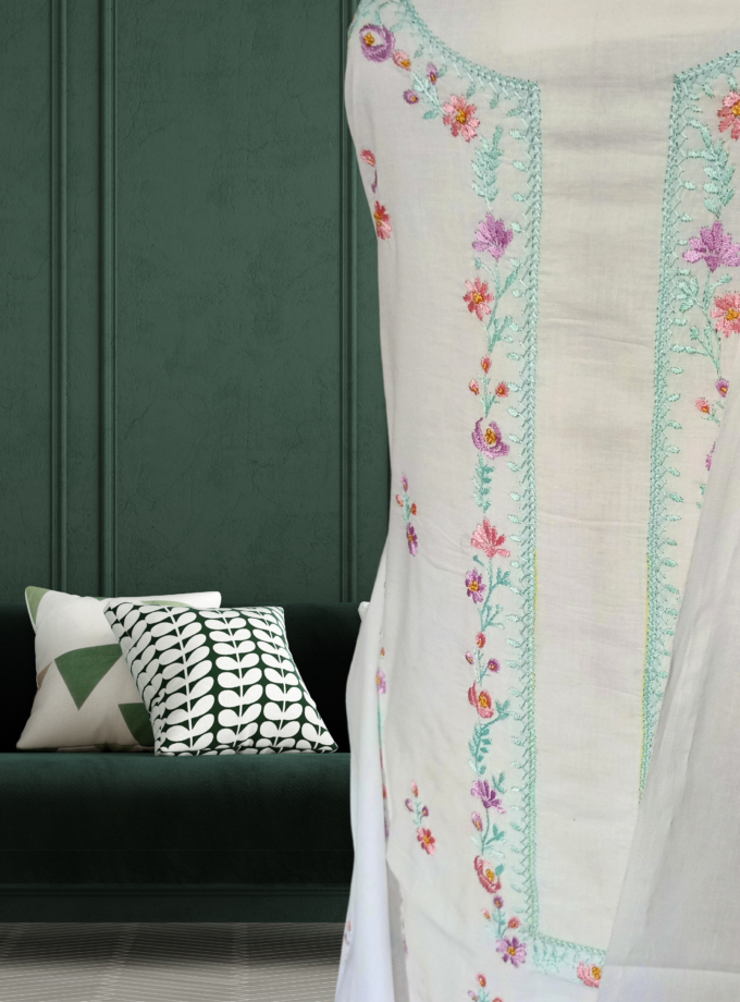 3 Pc Embroidered Lawn