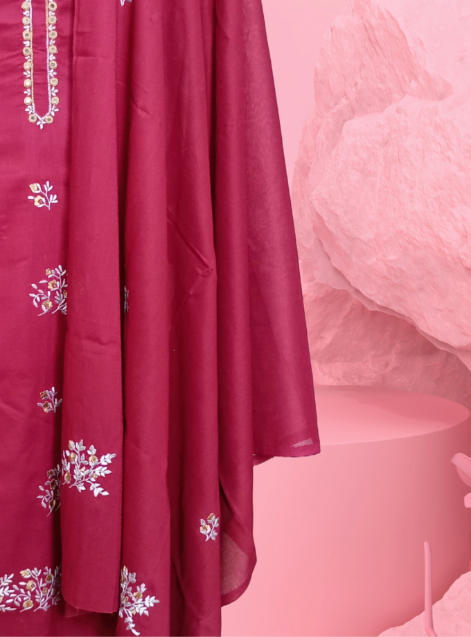 2 Pc Embroidered Lawn