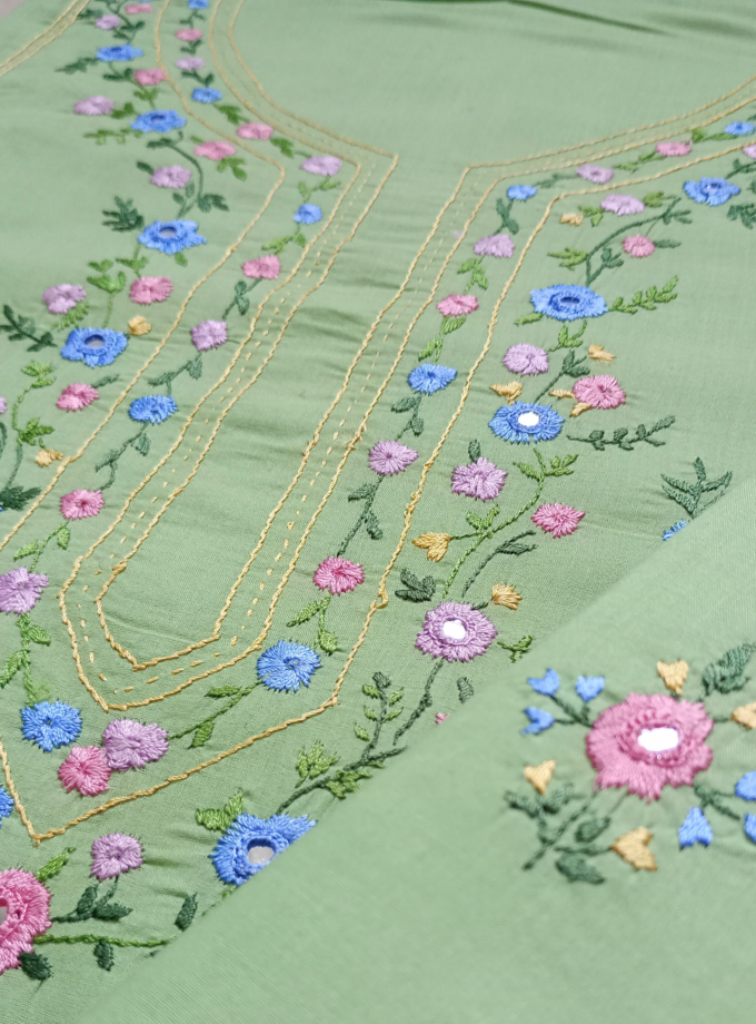 3 Pc Embroidered Lawn