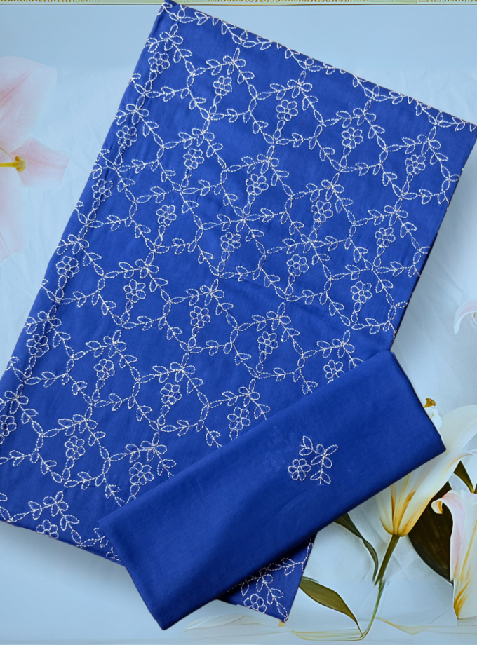 2 Pc Embroidered Lawn