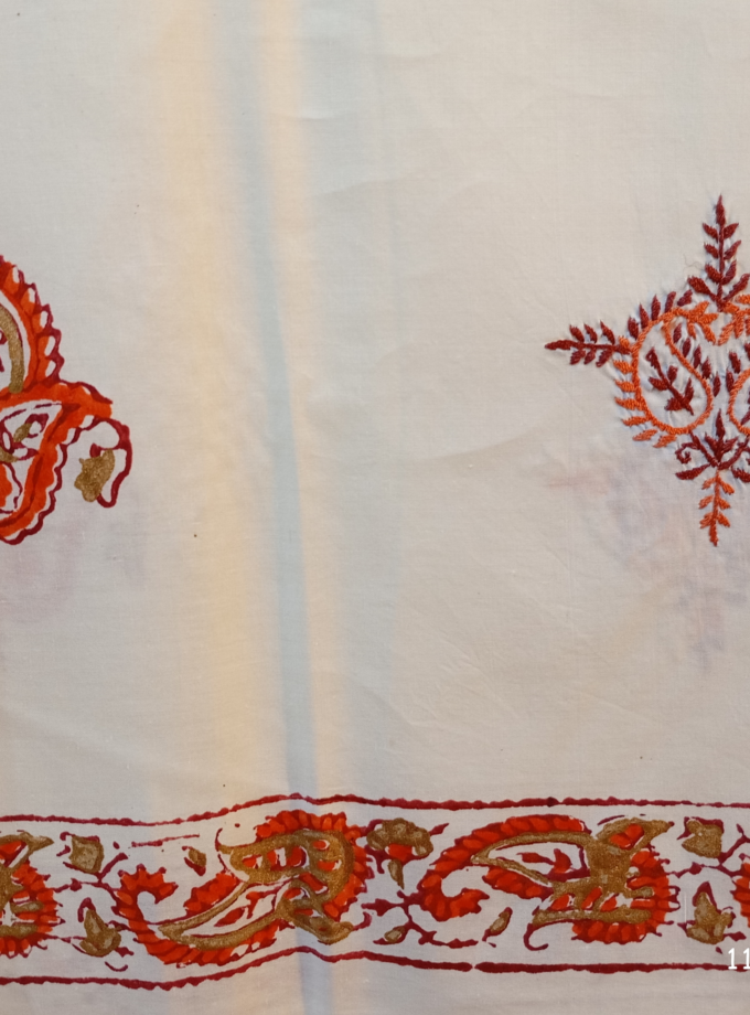 2Pc Embroidered Lawn