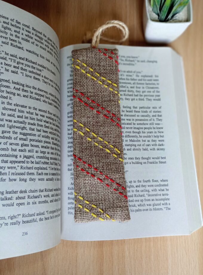 Jute Bookmark
