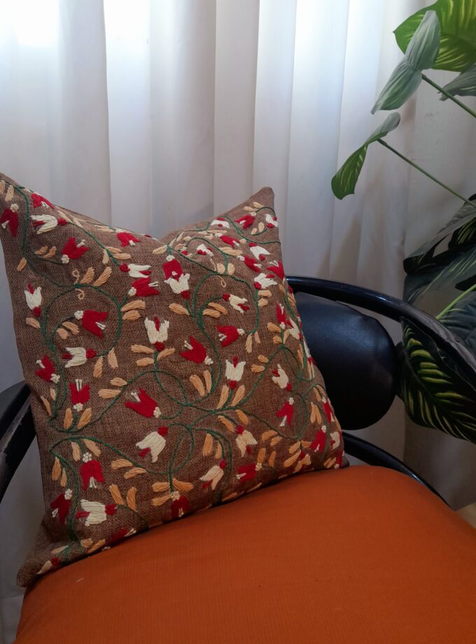 3 Pc Embroidered Cushion Covers