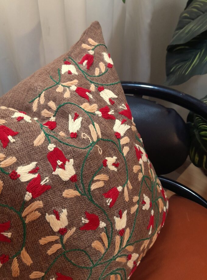3 Pc Embroidered Cushion Covers
