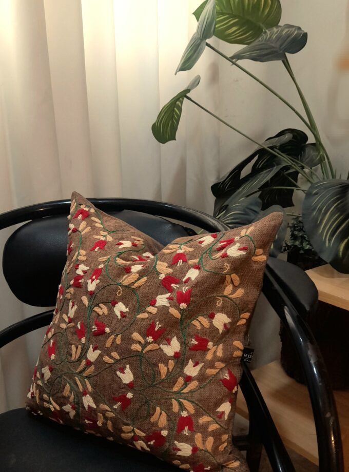 3 Pc Embroidered Cushion Covers