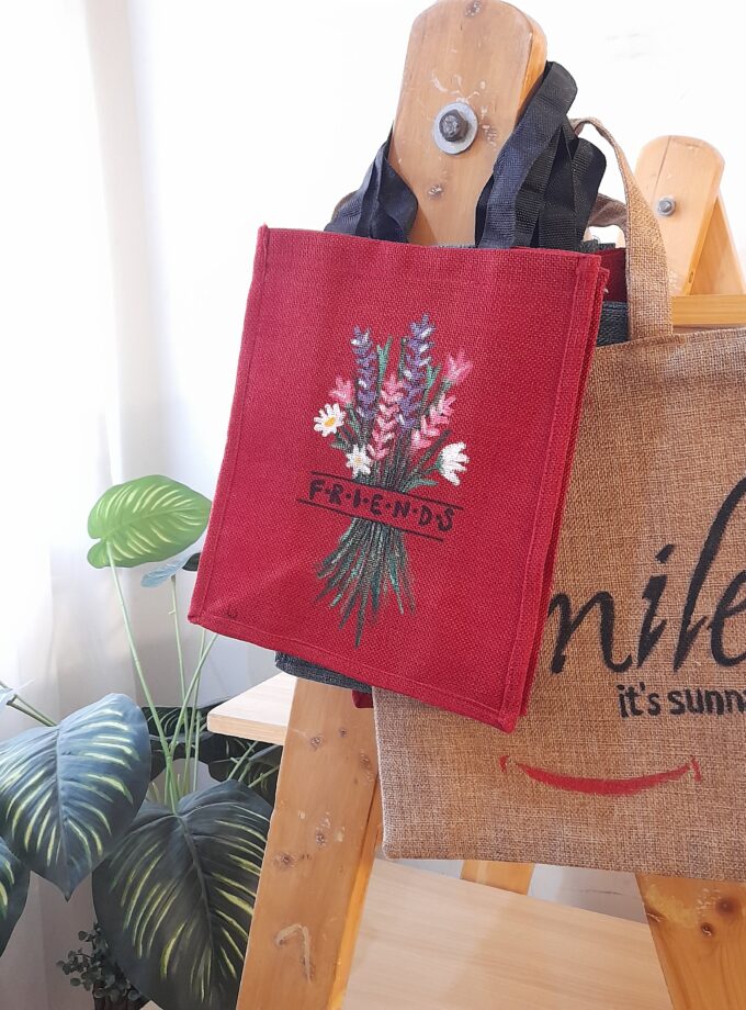 Jute Tote Bag