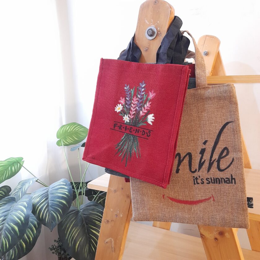 Jute Tote Bag - Image 3