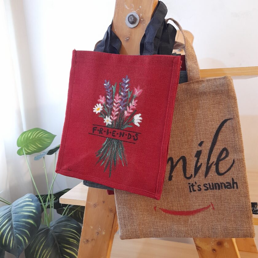 Jute Tote Bag - Image 2