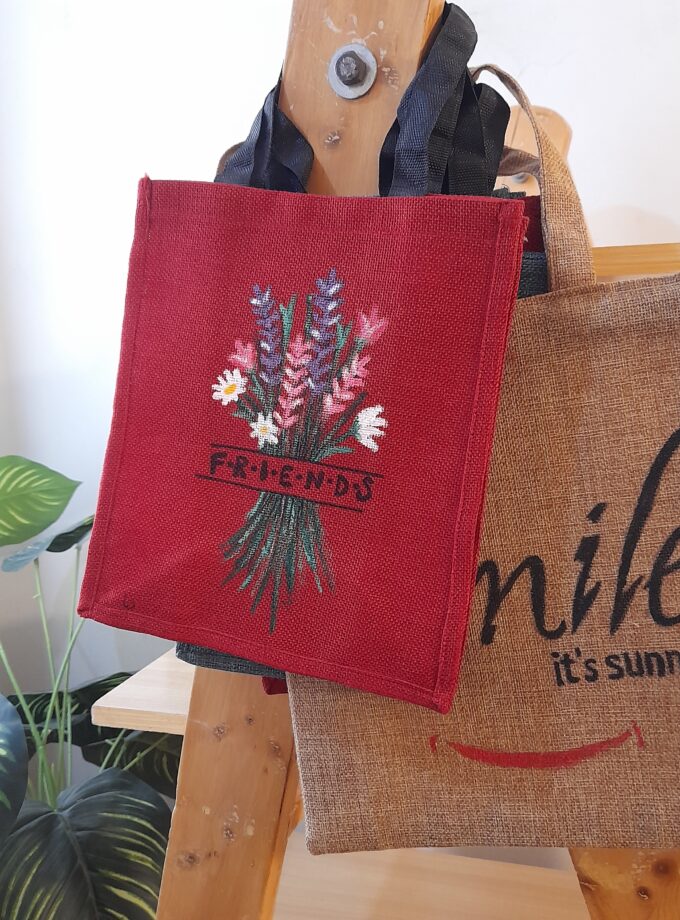 Jute Tote Bag