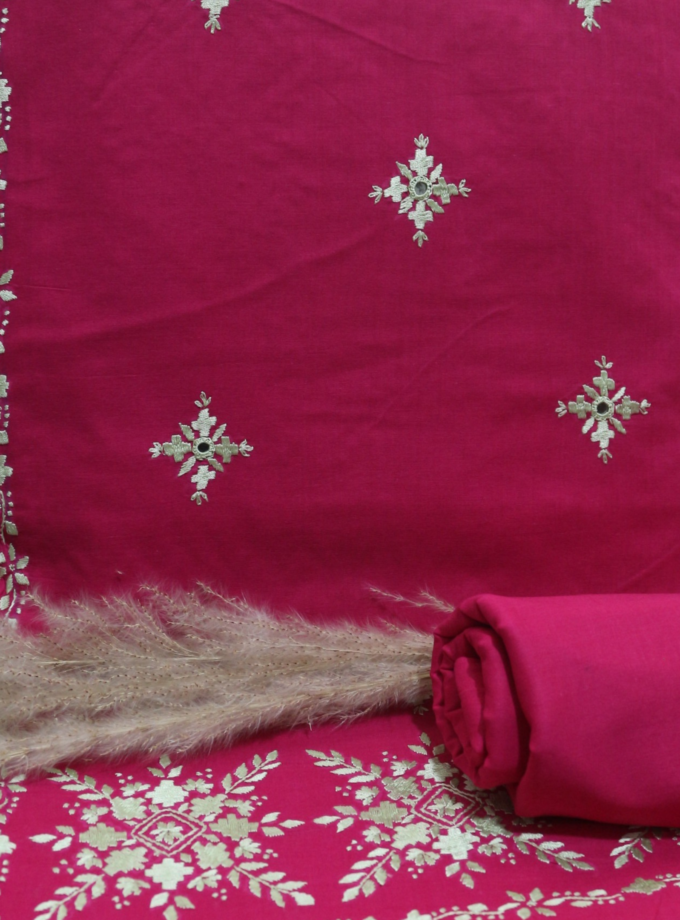 2-Piece Embroidered Suit