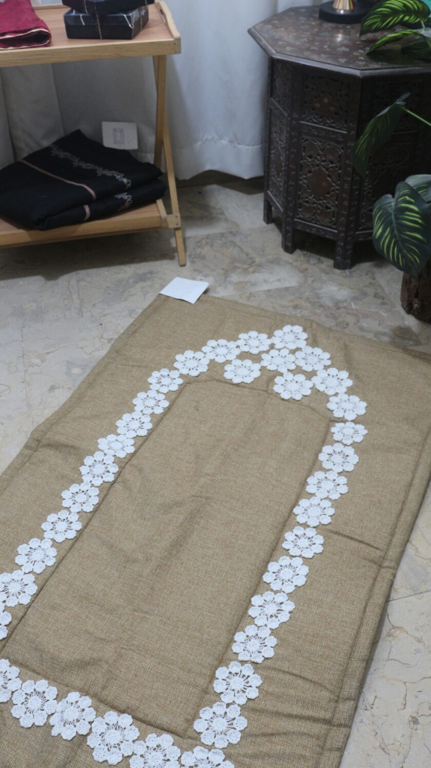 Floral Crochet  Prayer Mat - Image 2