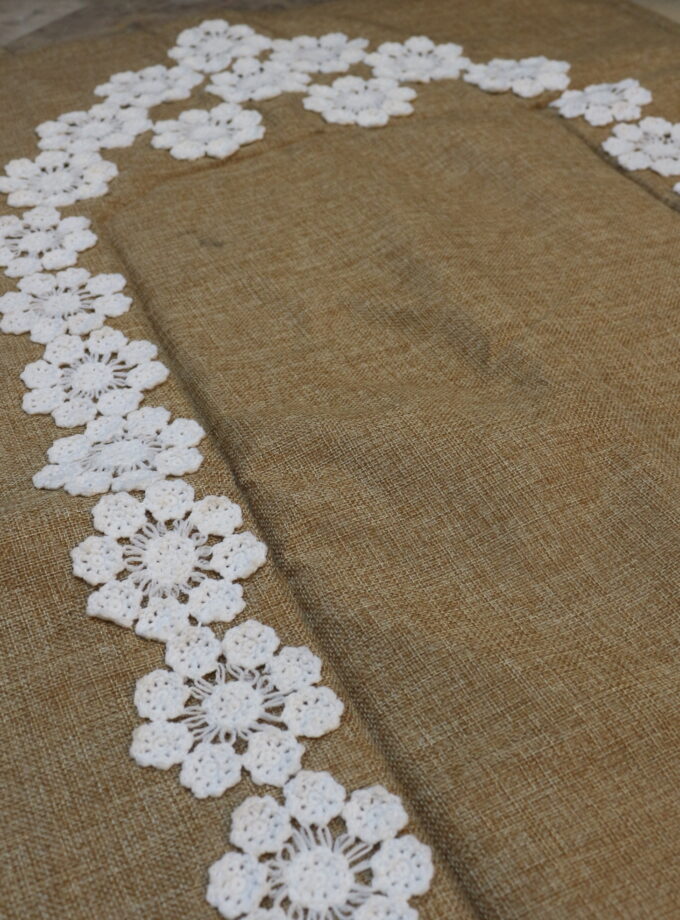 Floral Crochet Prayer Mat