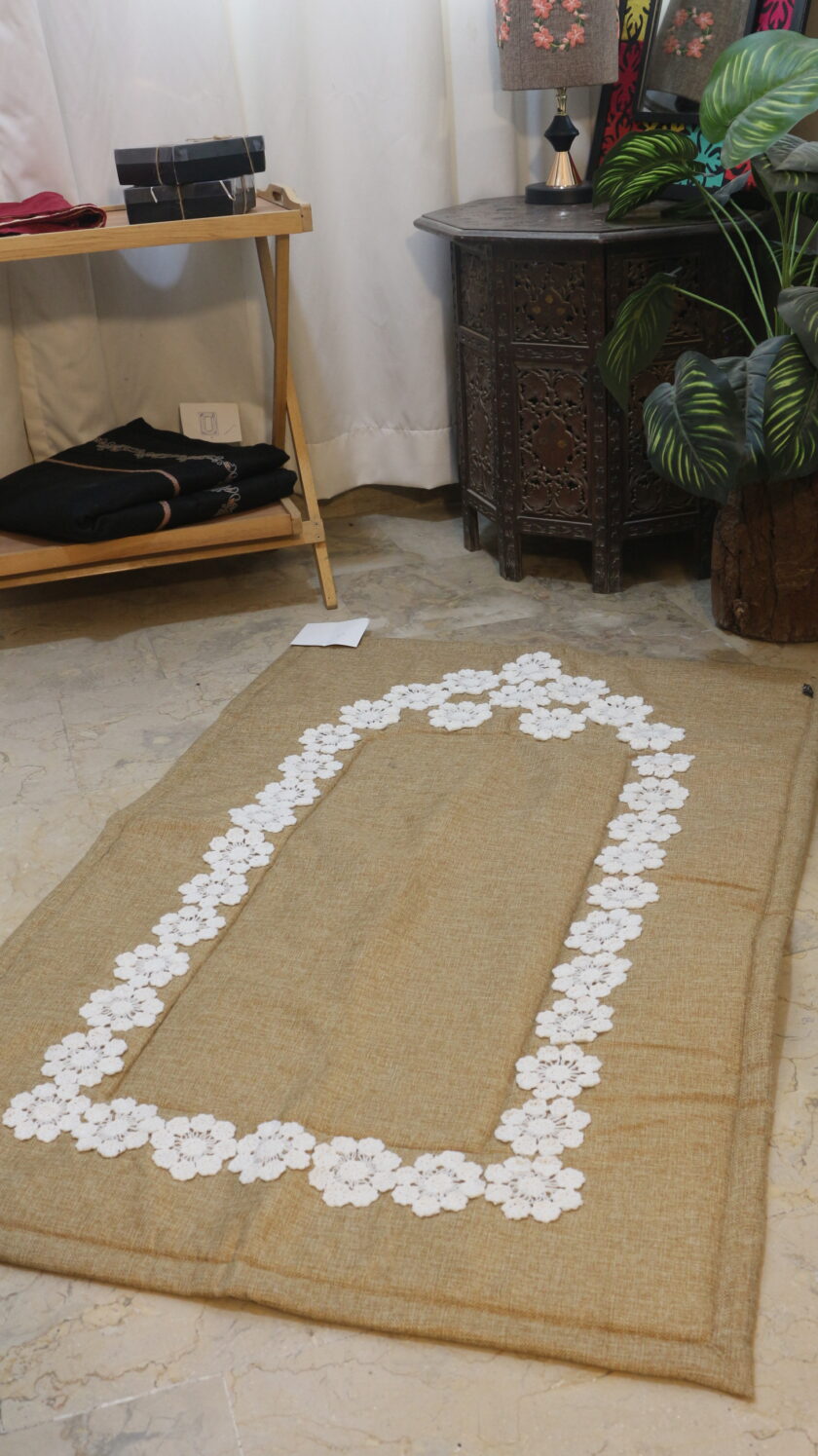 Floral Crochet  Prayer Mat - Image 5