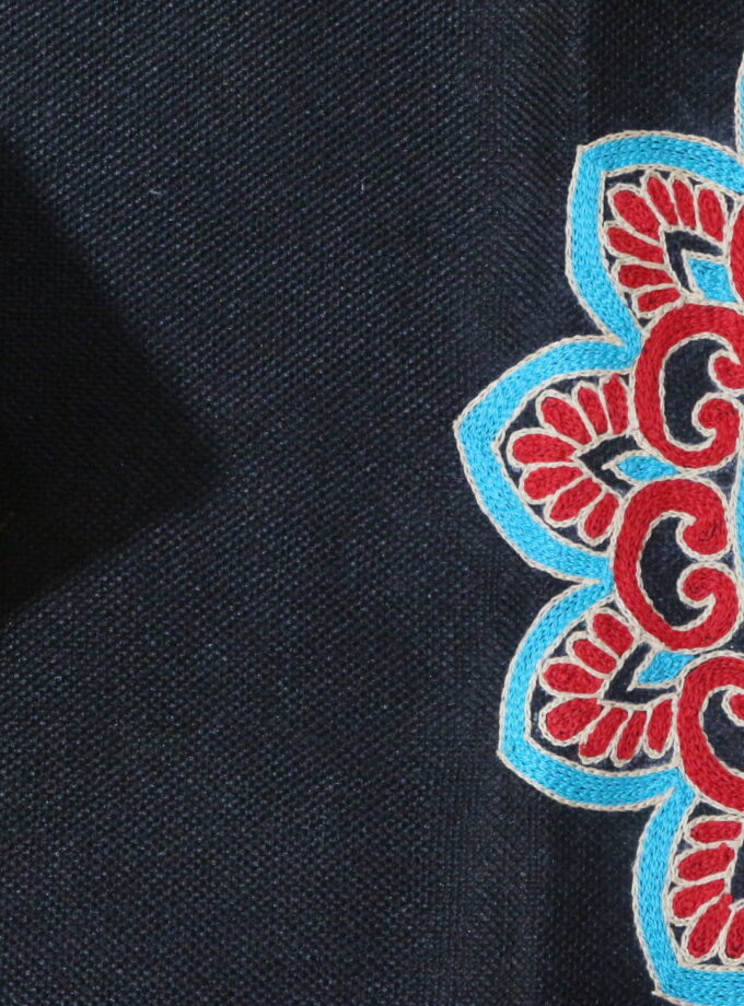 6 Pcs Embroidered Runner Cushions Set