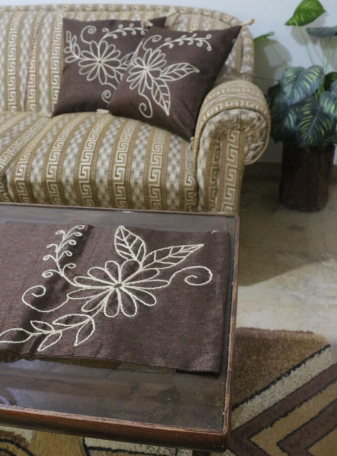 5 Pc Runner Cushions Set