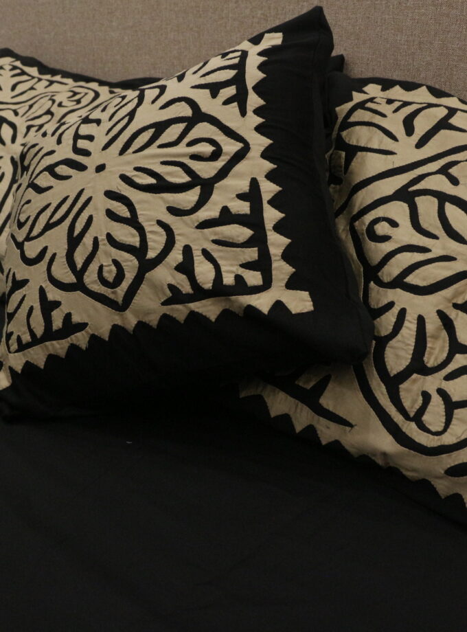 6 Pcs Applique Quilt Bedsheet set