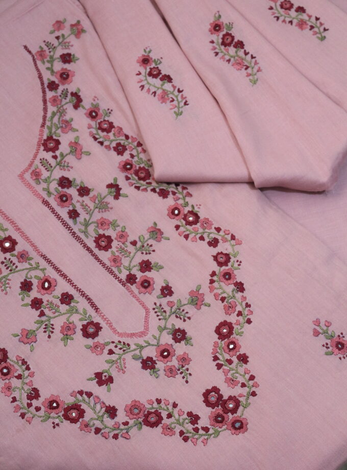 3 piece embroidery suit