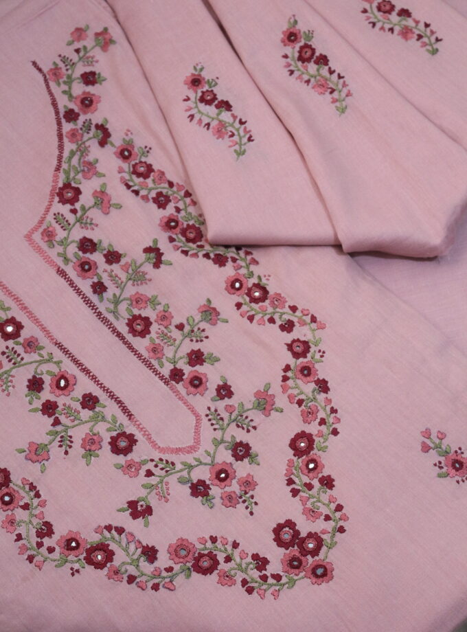 3 piece embroidery suit