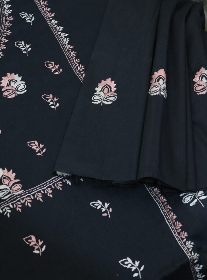 3 piece embroidery suit