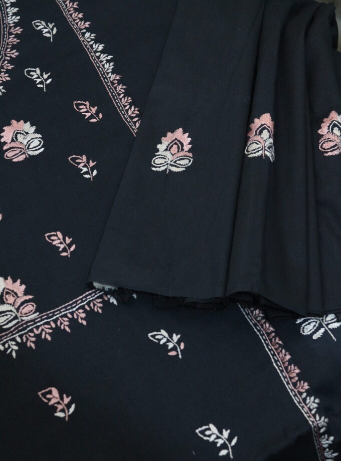 3 piece embroidery suit