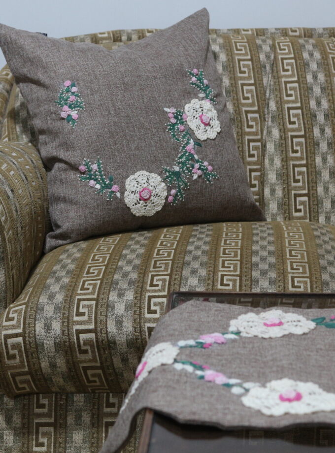 5 Pc Runner Cushions Set