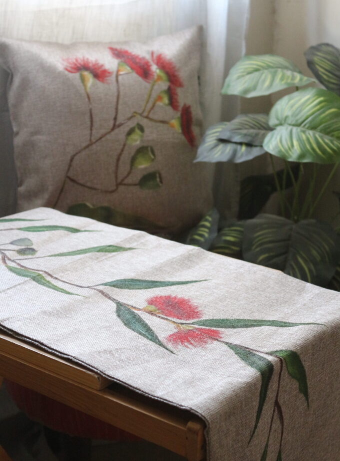 3 Piece Runner & cushion covers set