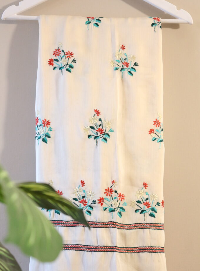1 Pc Shirt with Embroidery